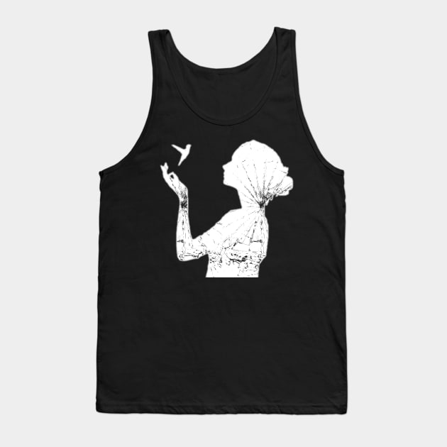 Girl glass broken feel my life... Tank Top by Tshirtstory